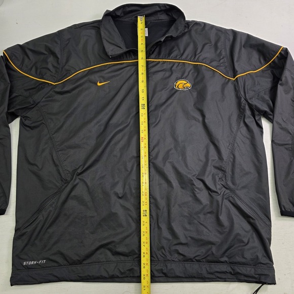 Nike Storm Fit NCAA Southern Miss Golden Eagles Full Zip Windbreaker Jacket XL - Picture 10 of 11